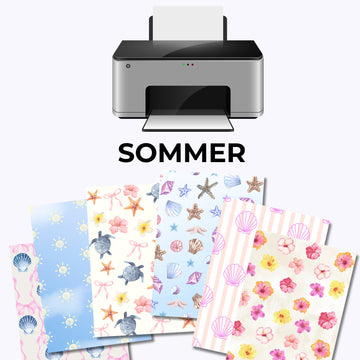 Freebie - Journaling Papier - Sommer