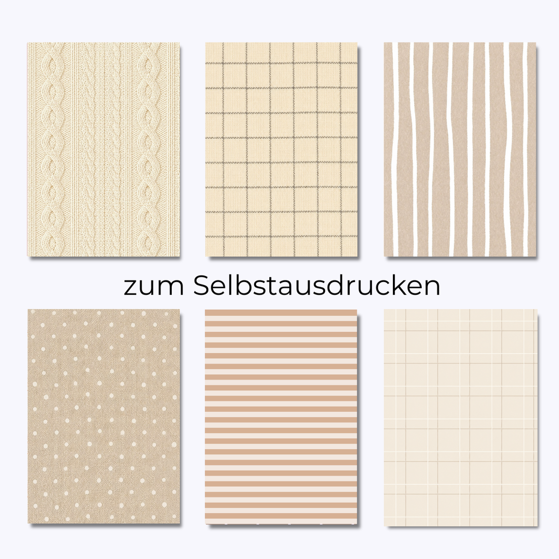 Freebie - Journaling Papier - Beige
