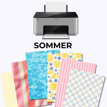Freebie - Journaling Papier - Sommer