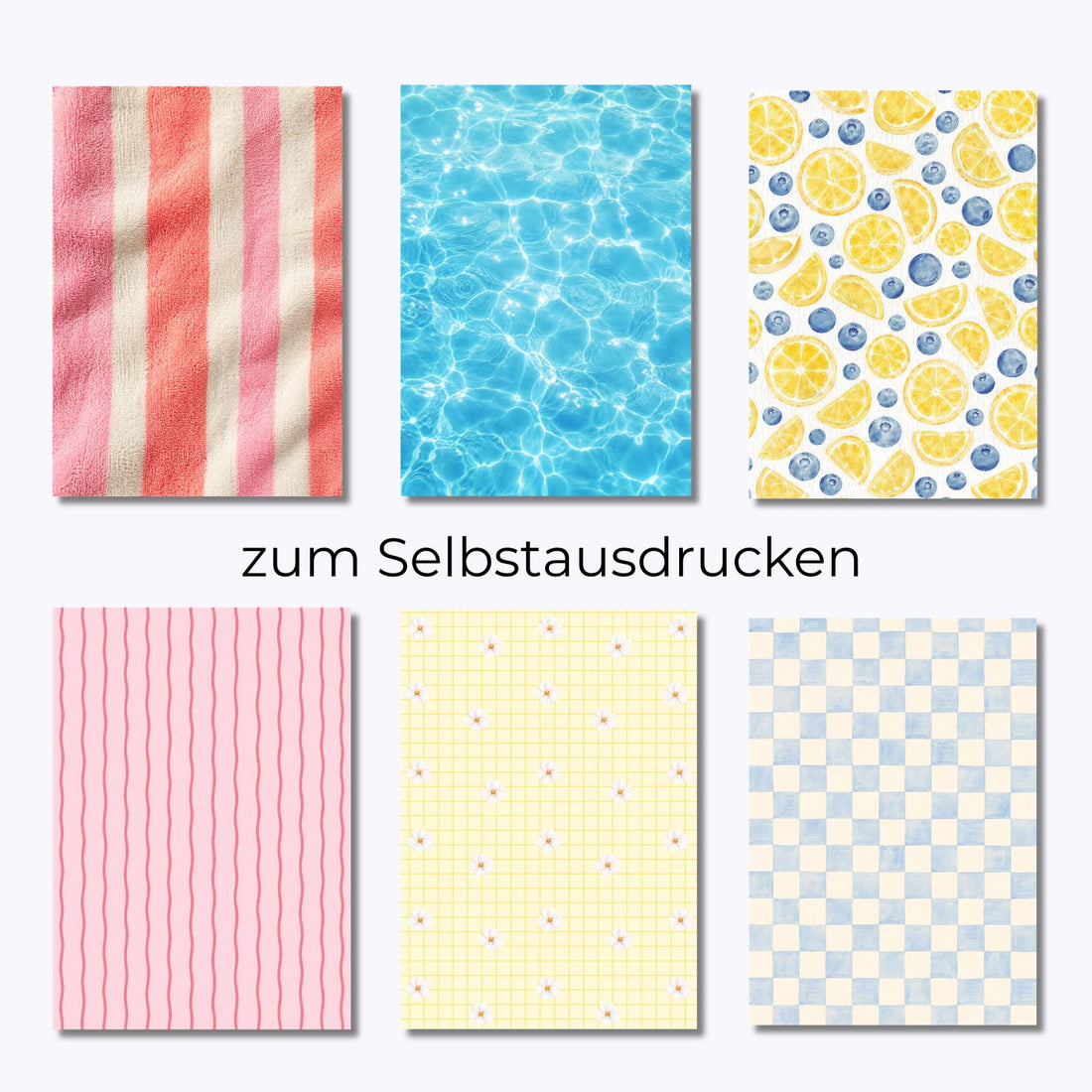 Freebie - Journaling Papier - Sommer 2.0