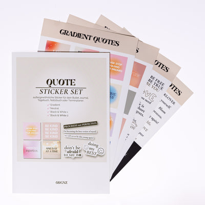 Sticker Set "Quotes"